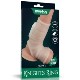 LOVETOY Wave Knights värisevä penistuppi