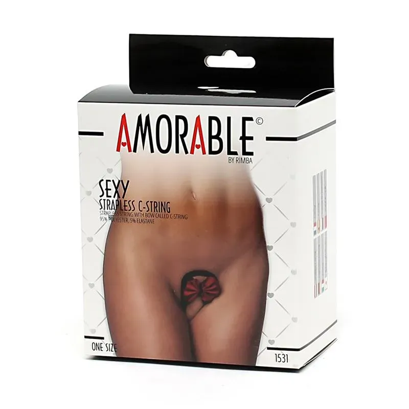 AMORABLE Strapless C-String hihnaton string