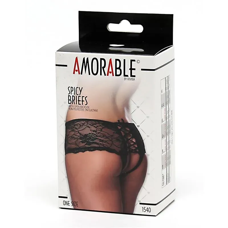 AMORABLE Panties Corset Tipe pitsialushousut