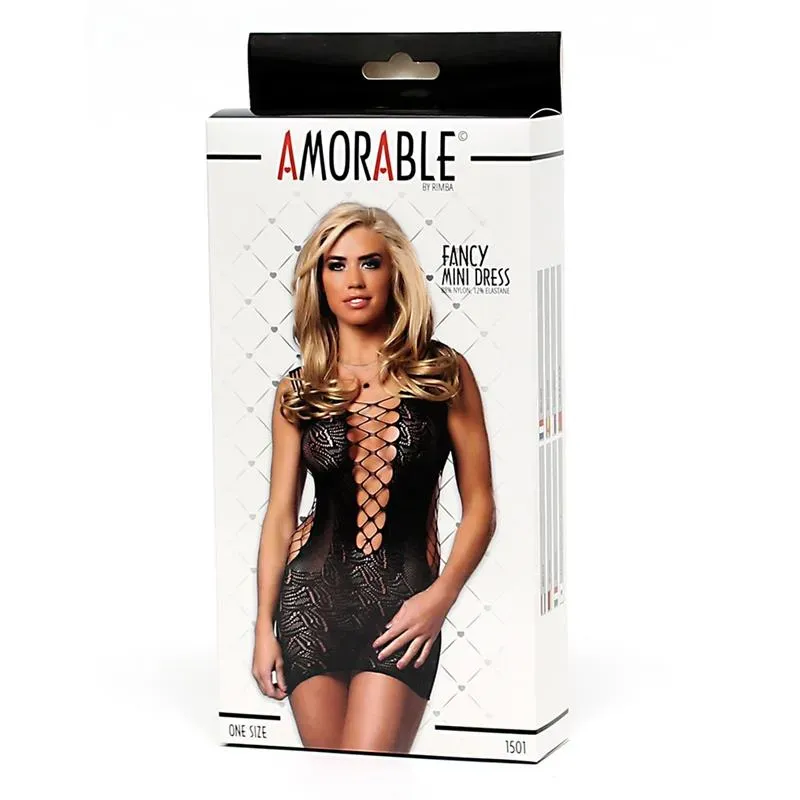 AMORABLE Mini Dress läpikuultava minimekko