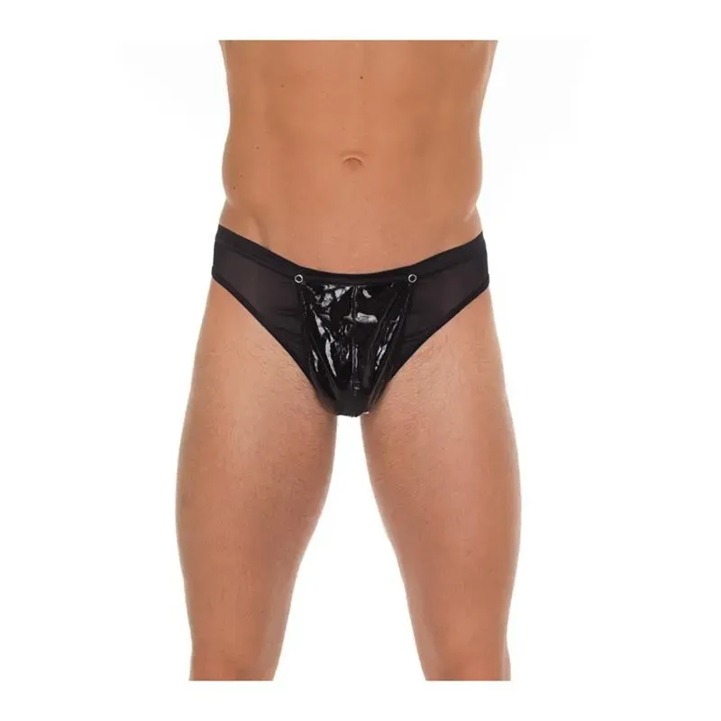 AMORABLE PVC string musta, yksi koko