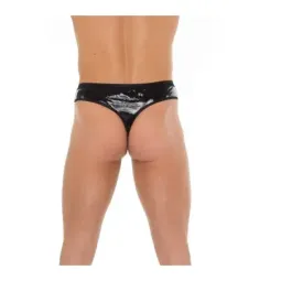 AMORABLE PVC string musta, yksi koko