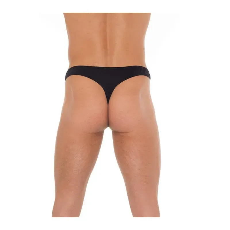 AMORABLE String Fishnet mustat verkkostringit