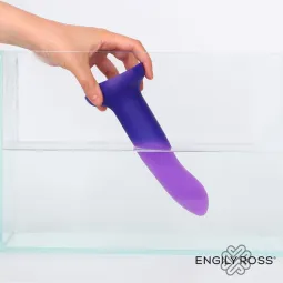 Väriä vaihtava dildo, violetista pinkiksi, 14 cm | Noks.fi