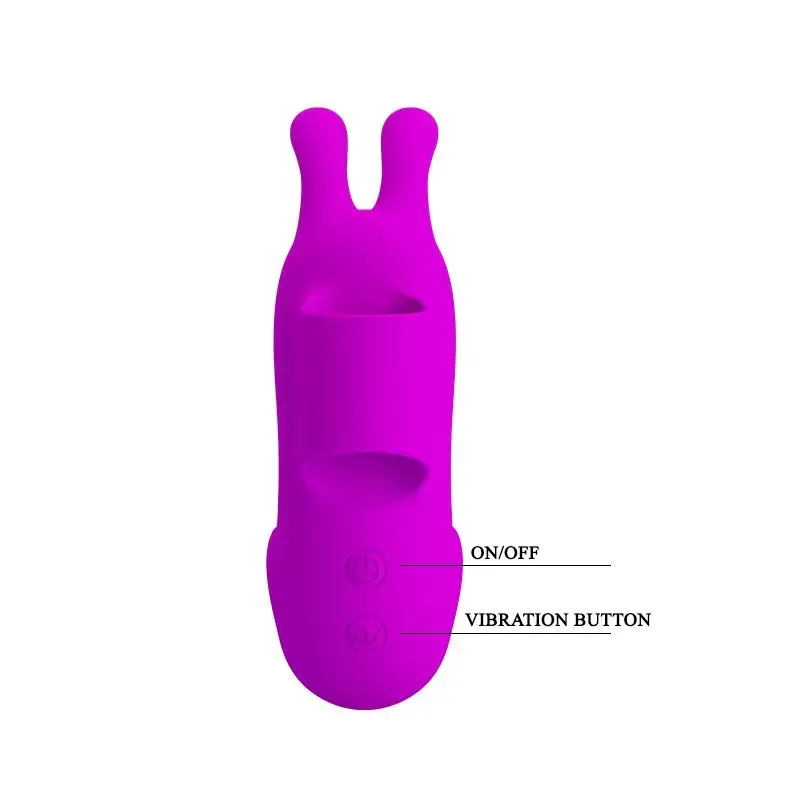 PRETTYLOVE Finger Bunny Sleeve sormivibraattori