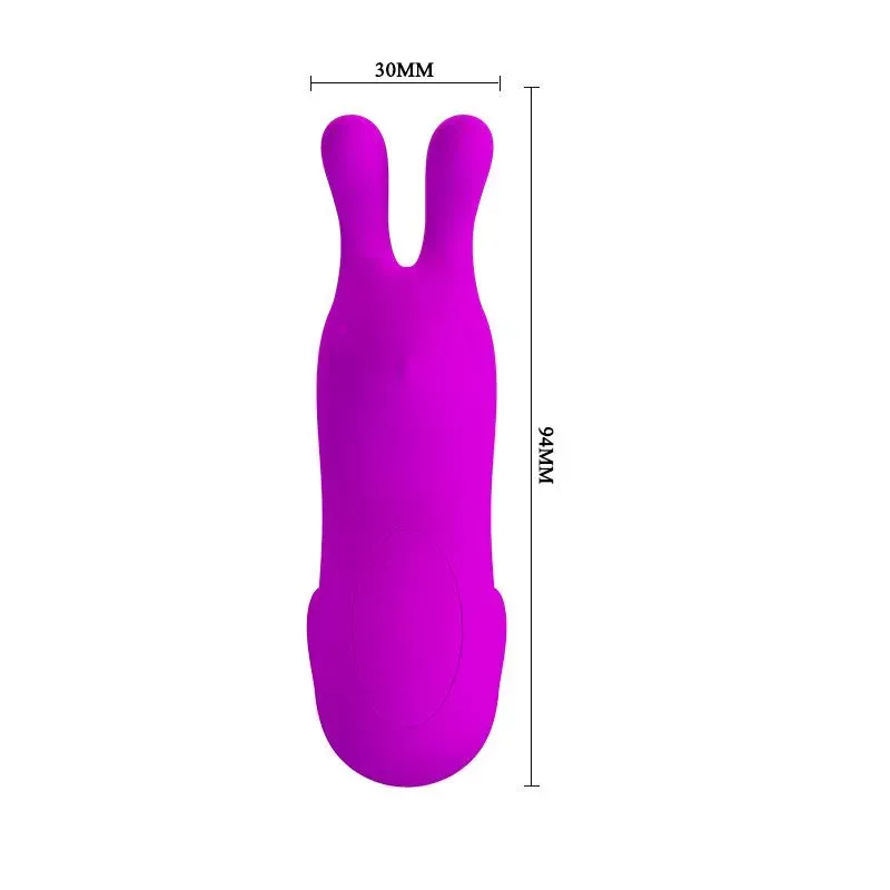PRETTYLOVE Finger Bunny Sleeve sormivibraattori