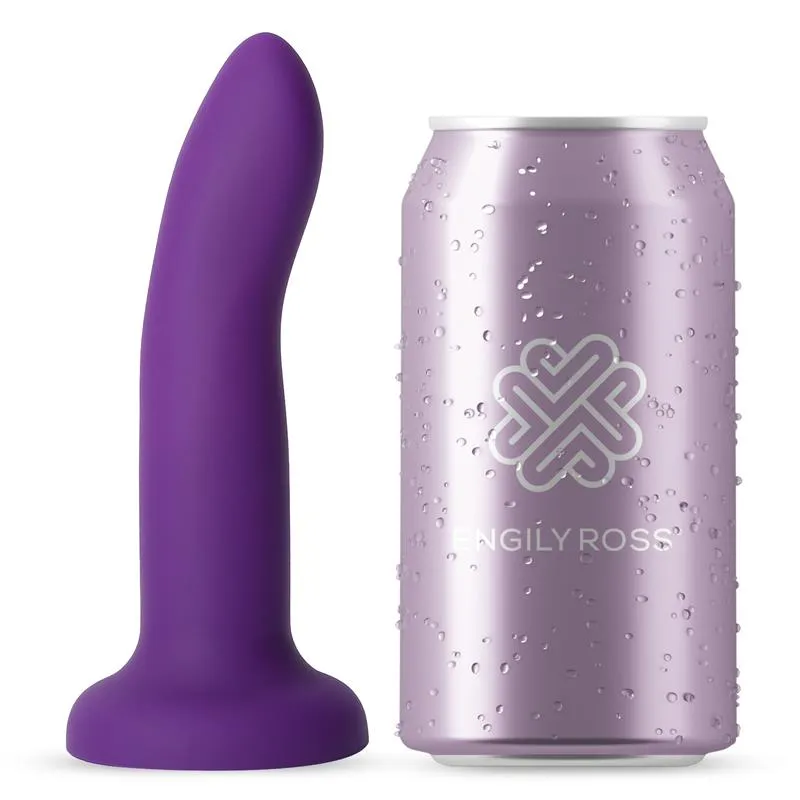 Väriä vaihtava dildo, violetista pinkiksi, 14 cm | Noks.fi