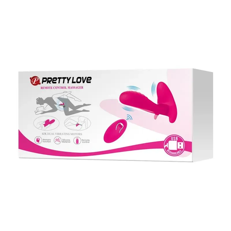 PRETTYLOVE parivibraattori kaukosäätimellä