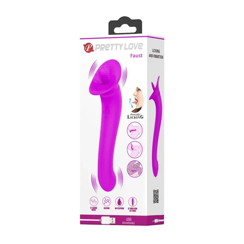 PRETTYLOVE Faust kielivibraattori USB
