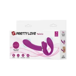PRETTYLOVE Valerie hihnaton strap-on -vibraattori