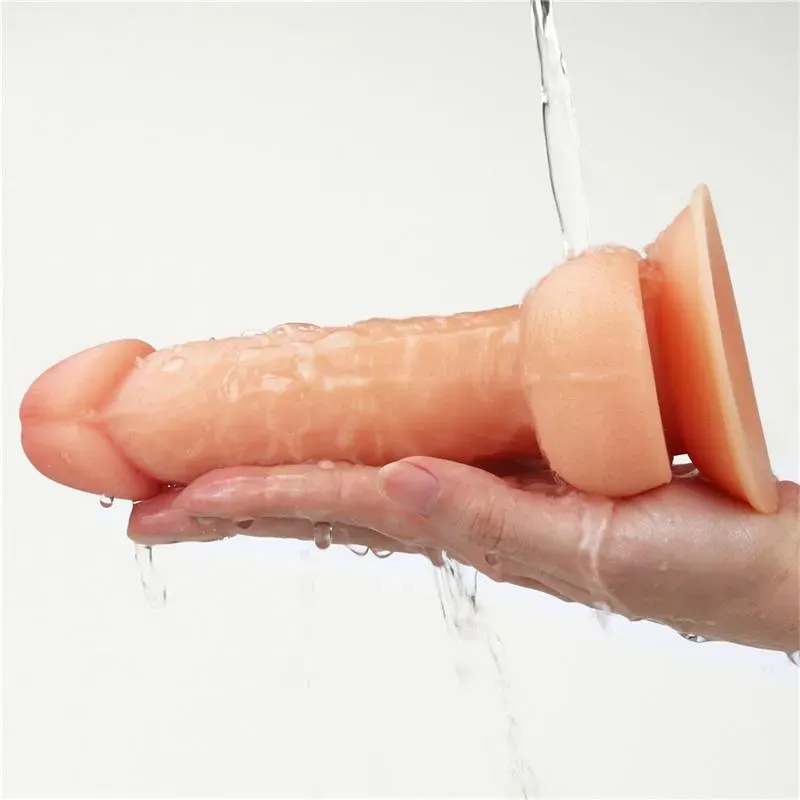 LOVETOY Strap-on 7.0 värisevällä dildolla
