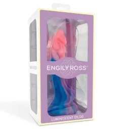 Pimeässä hohtava lohikäärmedildo, 18 cm | Noks.fi