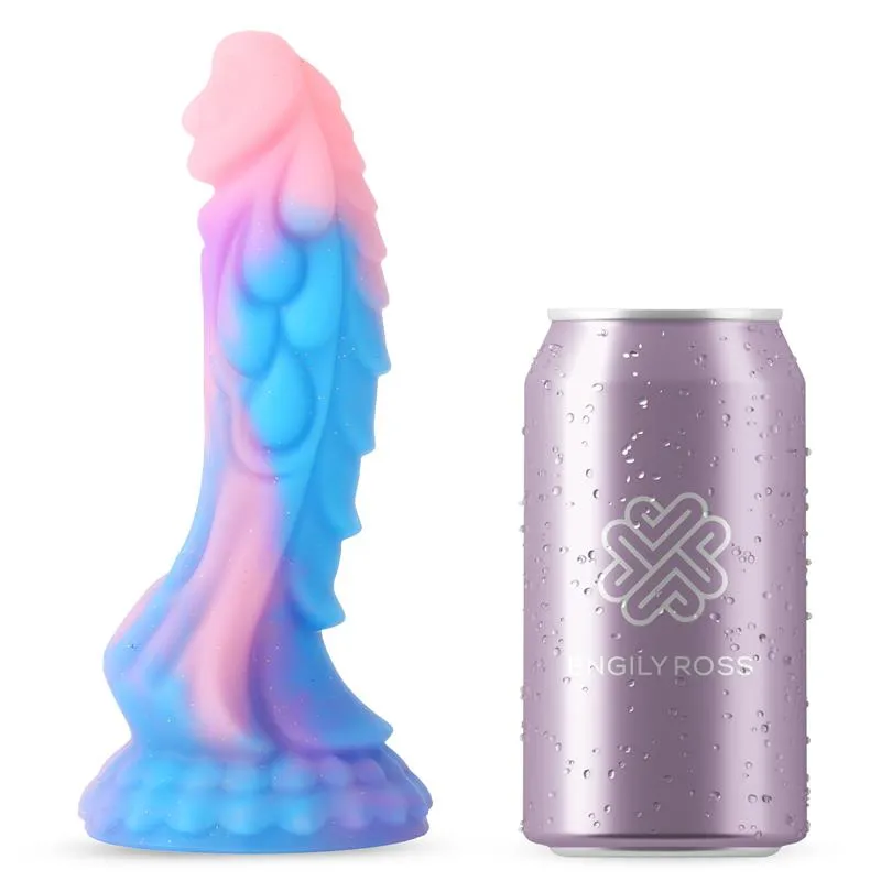 Luminiscent "Dragon" Shaped Dildo 18 cm