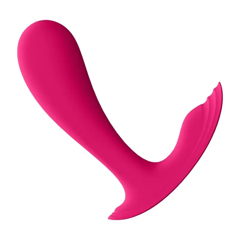 Satisfyer Top Secret vibraattori sovelluksella, pinkki