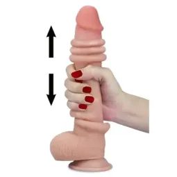 LOVETOY Sliding Dildo 9 realistinen dildo