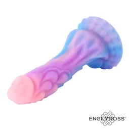Luminiscent "Dragon" Shaped Dildo 18 cm