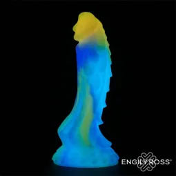 Luminiscent "Dragon" Shaped Dildo 18 cm