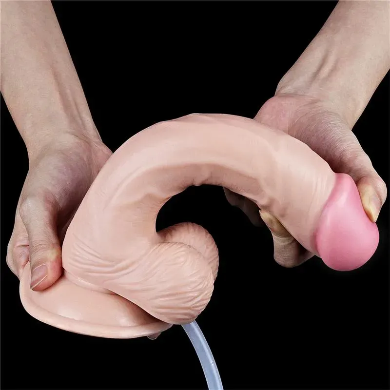 LOVETOY Squirting 9 Natural ejakuloiva dildo