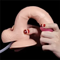 LOVETOY Squirting 9 Natural ejakuloiva dildo