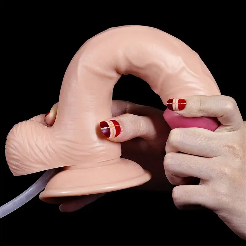 LOVETOY Squirting 9 Natural ejakuloiva dildo