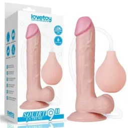 LOVETOY Squirting 9 Natural ejakuloiva dildo