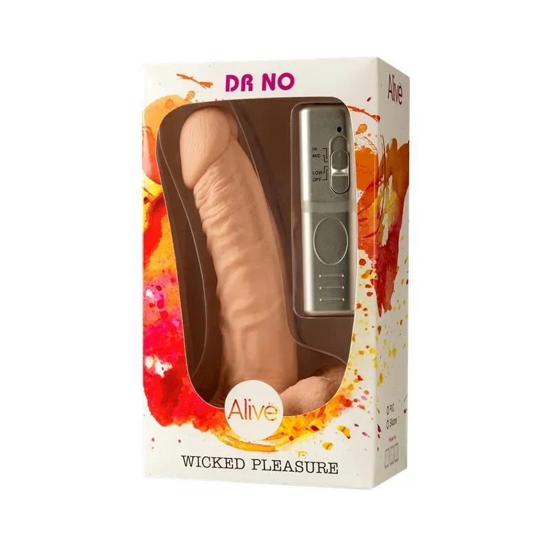 ALIVE Dr No värisevä dildo