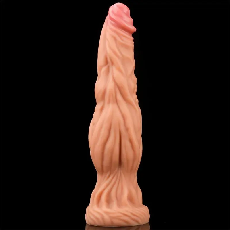 LOVETOY Dildo Nature 9.5 Dual Layer silikonidildo
