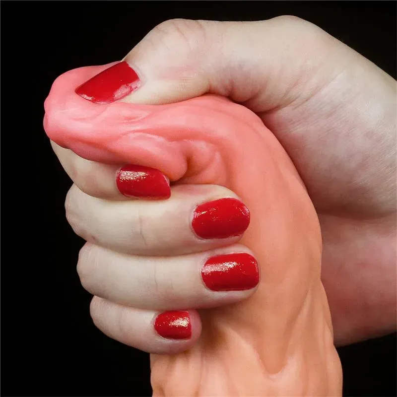 LOVETOY Dildo Nature 9.5 Dual Layer silikonidildo