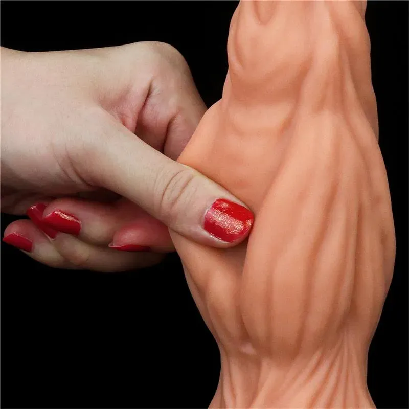 LOVETOY Dildo Nature 9.5 Dual Layer silikonidildo