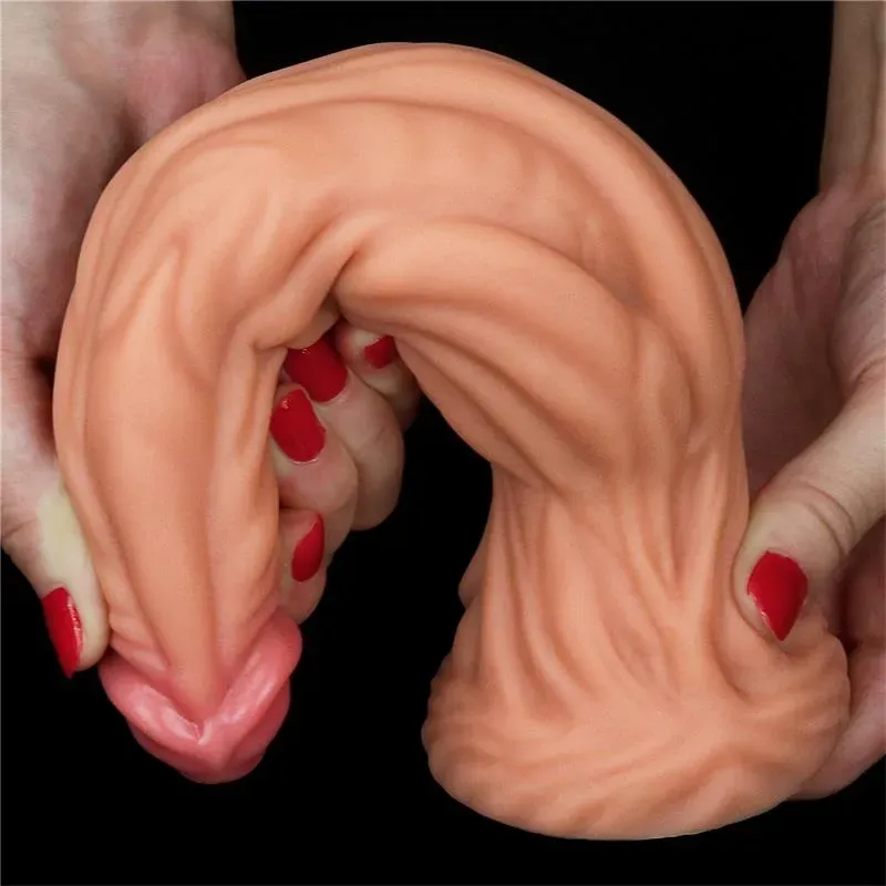 LOVETOY Dildo Nature 9.5 Dual Layer silikonidildo