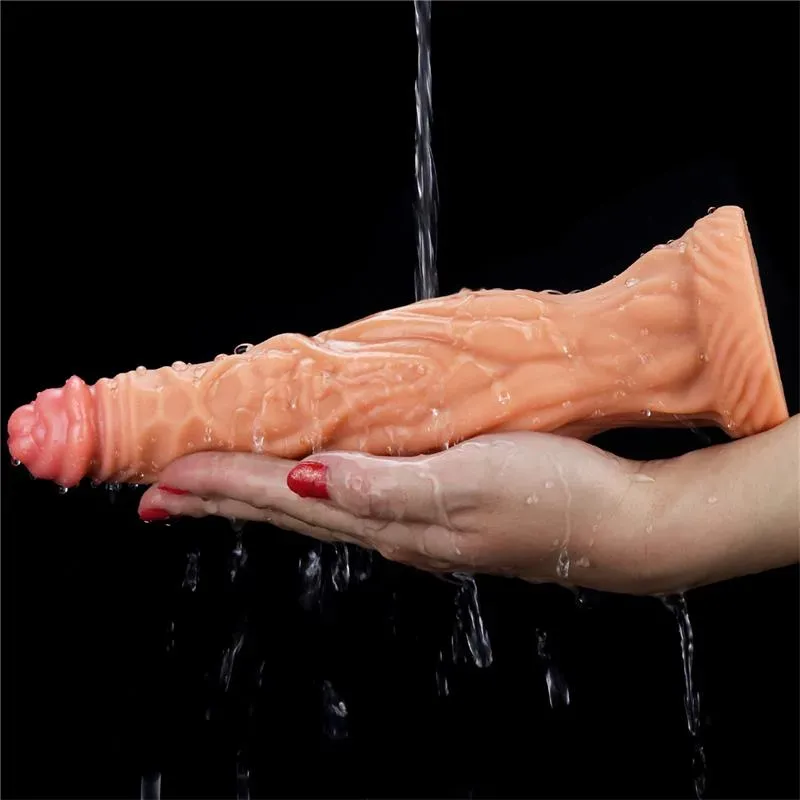 LOVETOY Dildo Nature 9.5 Dual Layer silikonidildo