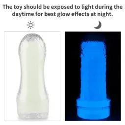 LOVETOY Lumino masturbaattori, sininen hohde
