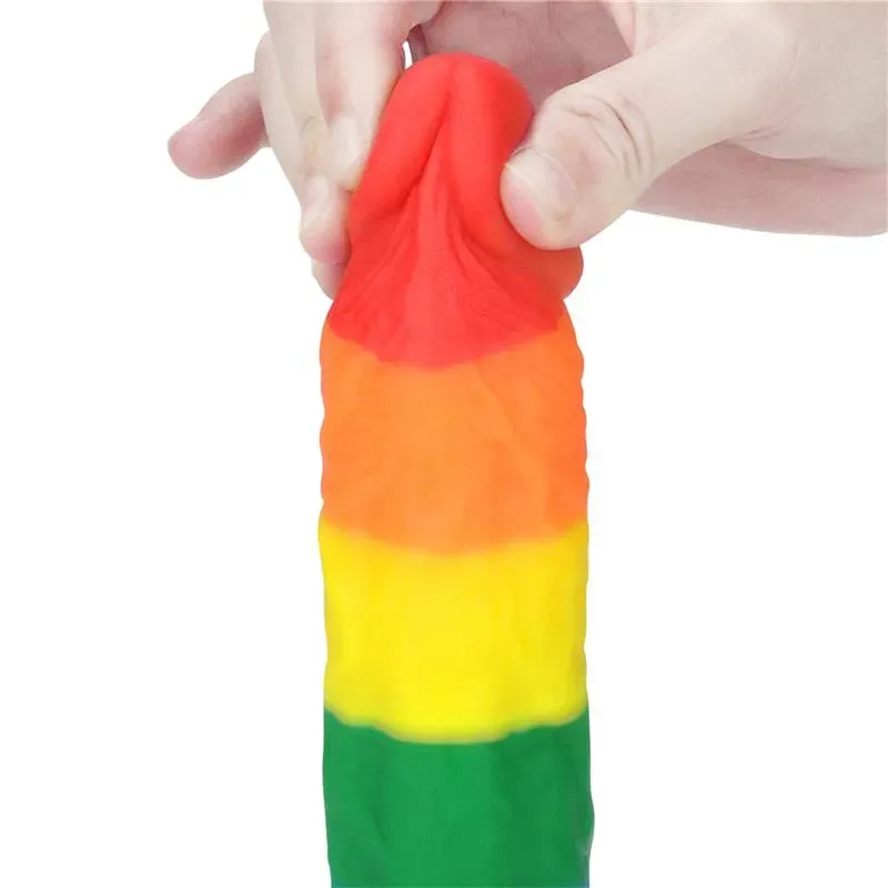 LOVETOY Prider 8 silikonidildo