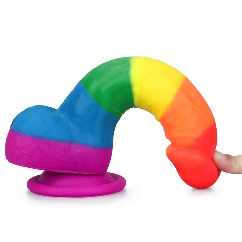 LOVETOY Prider 8 silikonidildo
