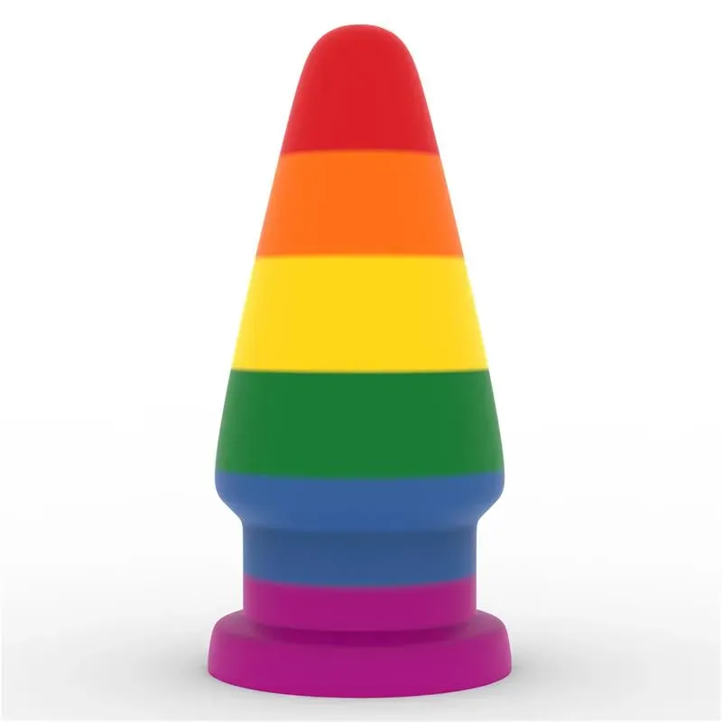 LOVETOY Prider 6 LGBT anaalitappi silikonista