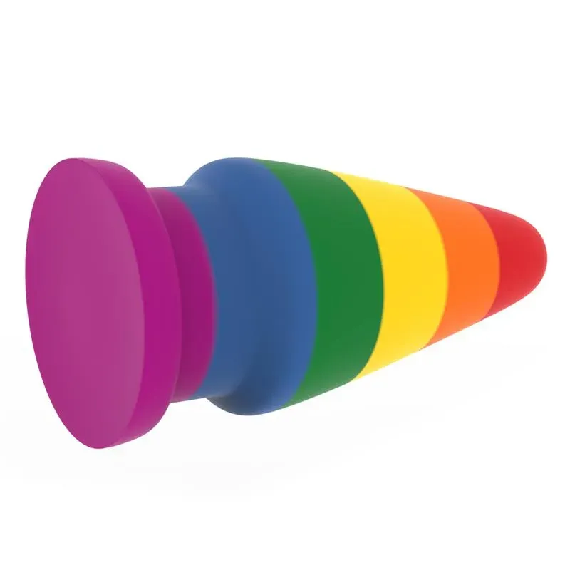 LOVETOY Prider 6 LGBT anaalitappi silikonista