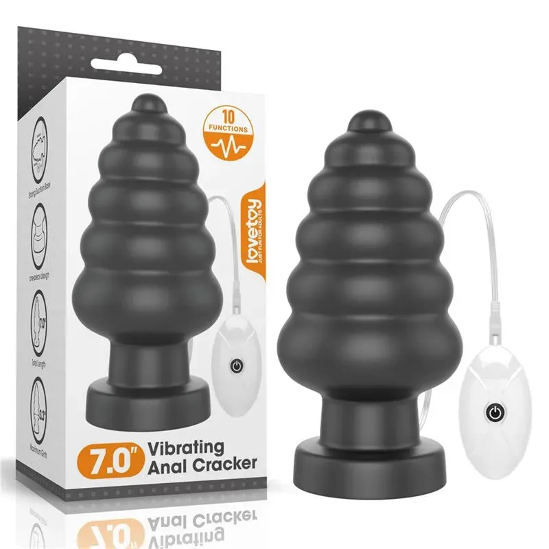 LOVETOY King Sized 7 värisevä anaalitappi
