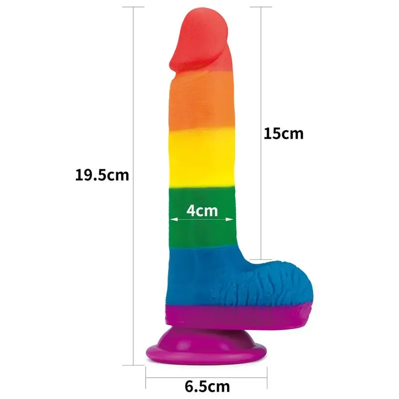 LOVETOY Prider 7.5 silikonidildo