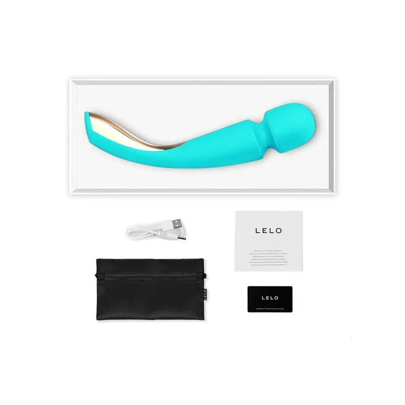 LELO Smart Wand 2 Large Aqua hierontavibraattori