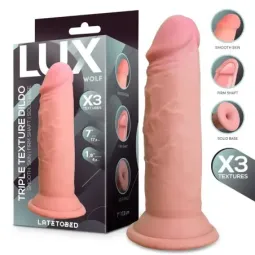 LUX Wolf Triple Density 7 realistinen dildo