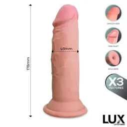 LUX Wolf Triple Density 7 realistinen dildo