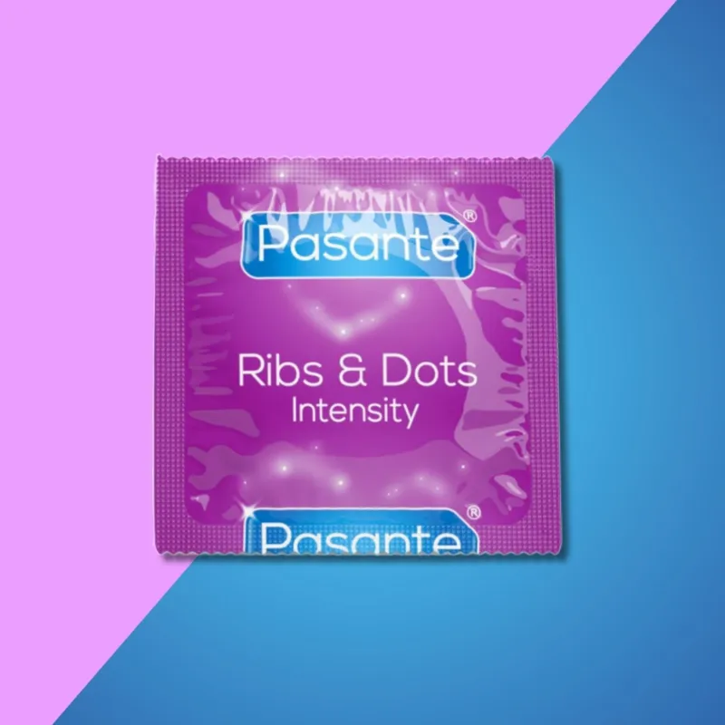 Pasante Intensity / Ribs and Dots kondoomid