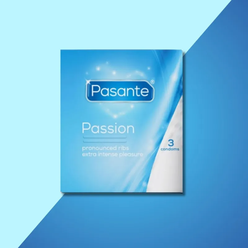 Pasante Passion / Ribbed kondoomid