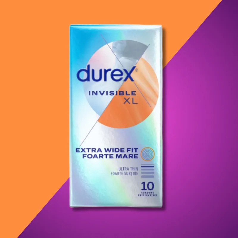 Durex Invisible XL 10