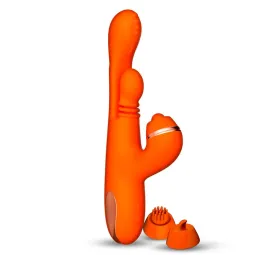 Ethan vibraator 360º G-punkti massaažiga ja vahetatavate otsikutega