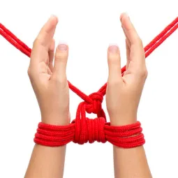 Bondage-köis Soft Red 10 m