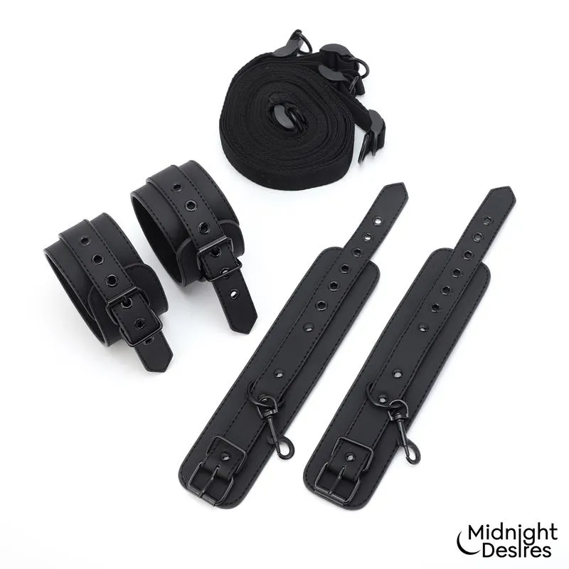 Voodialune fikseerimiskomplekt randme- ja pahkluukätistega Cl.24