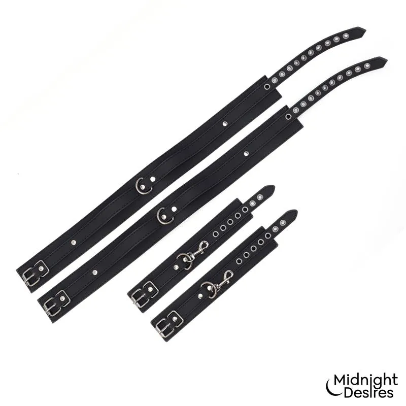 Fikseerimiskomplekt randme- ja reiekätistega