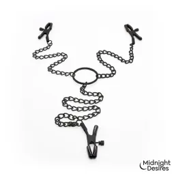 Nibude ja kliitori klambrite komplekt