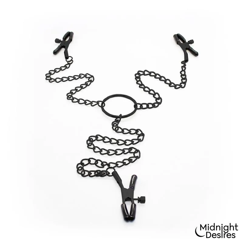 Nibude ja kliitori klambrite komplekt